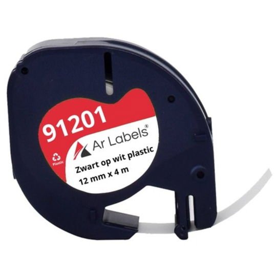 Ar Labels Dymo letratag navulling Label tape cassette compatible met de Dymo LetraTag Labelprinter.